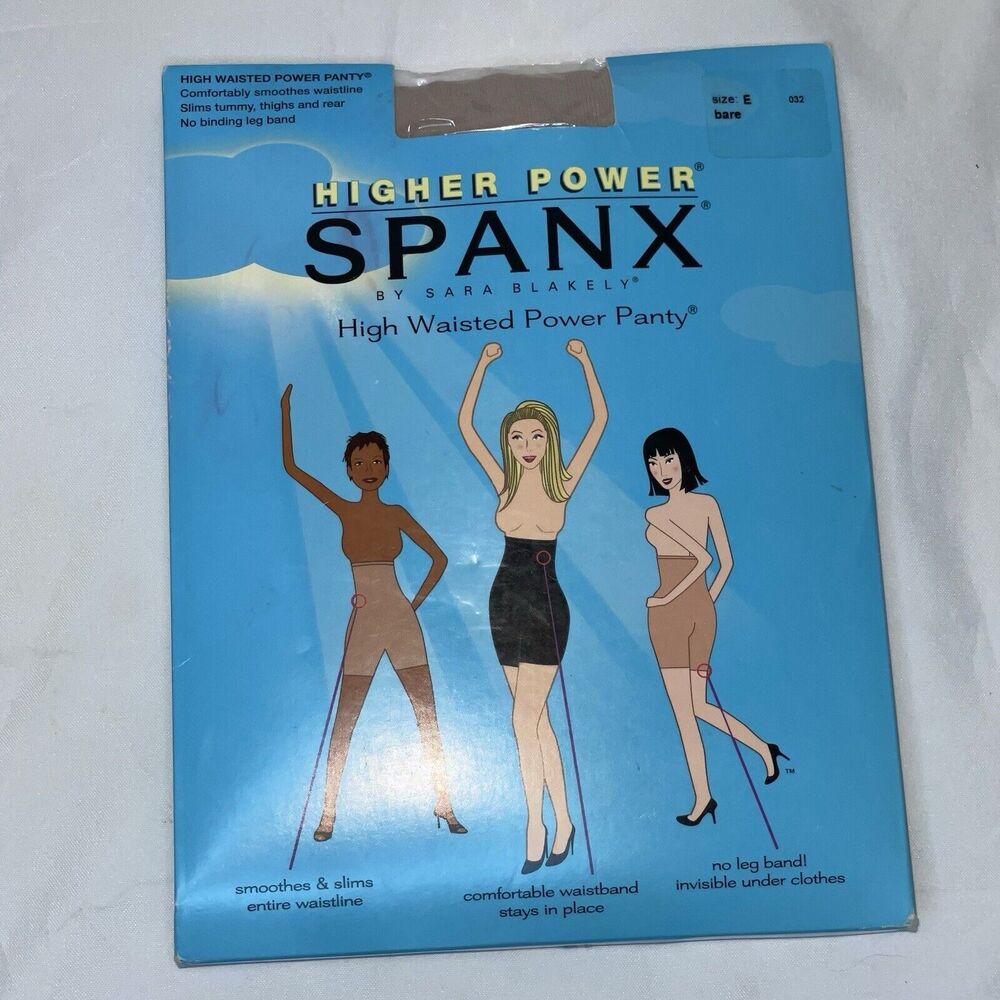 Spanx Sz E Bare High Waisted Higher Power Brief Panty Slims, body Shaper Women